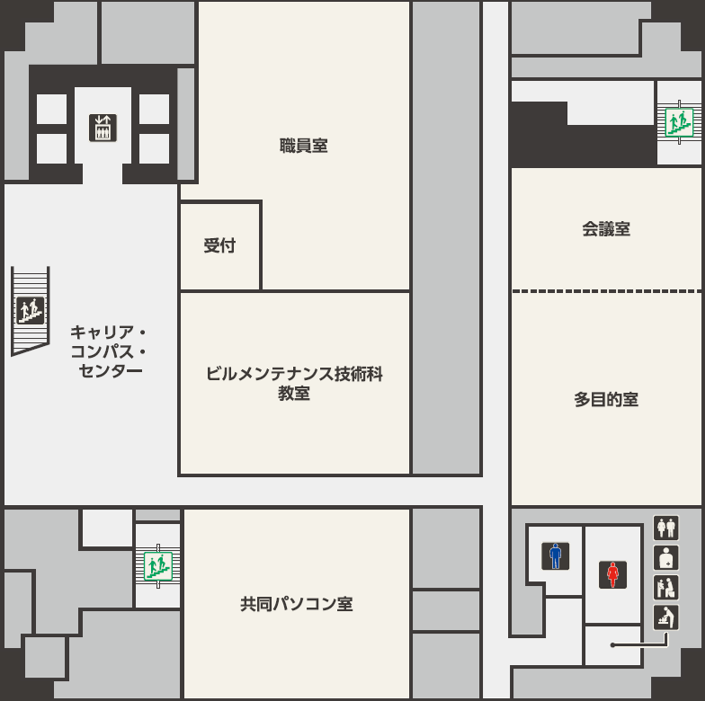 10階フロア見取り図