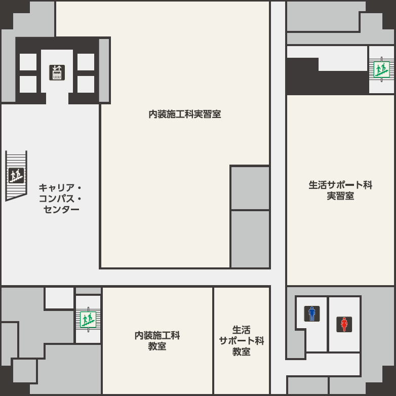 11階フロア見取り図